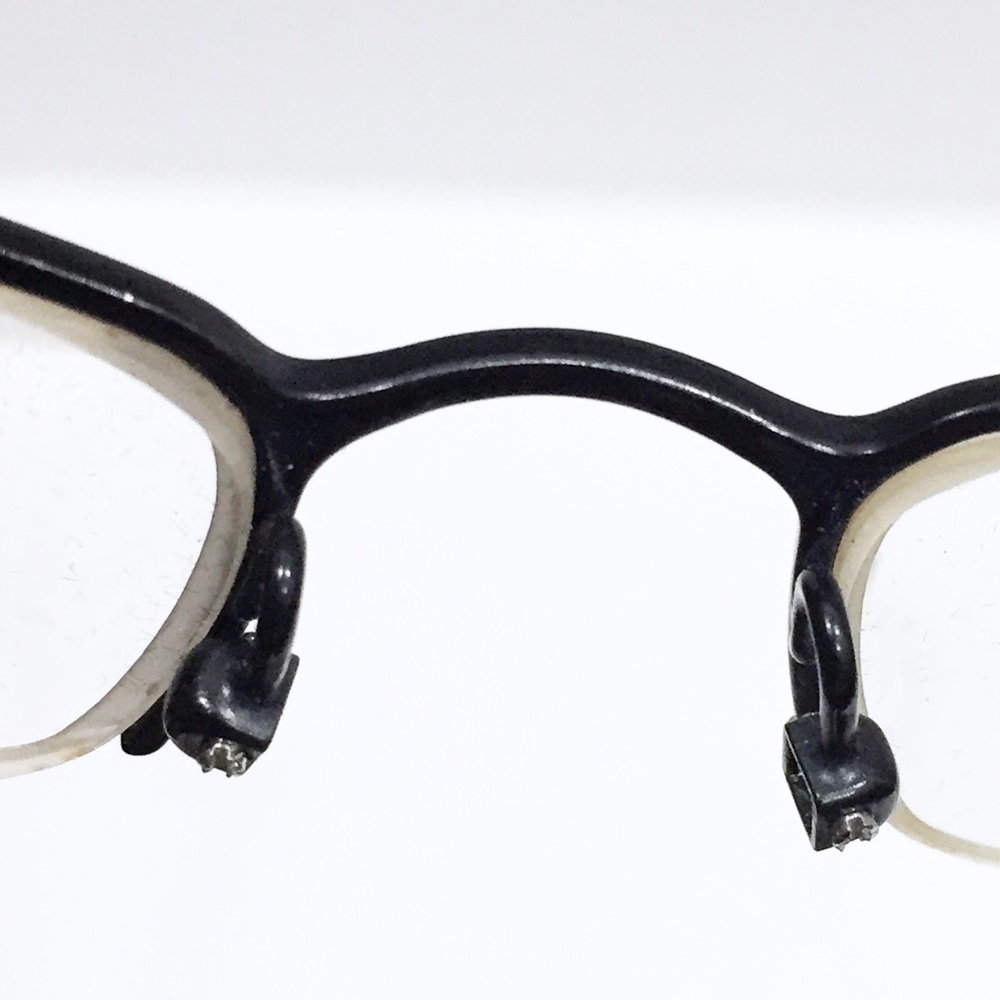 Burberry Safilo half rim optical frames with case - Picture 6 of 7
